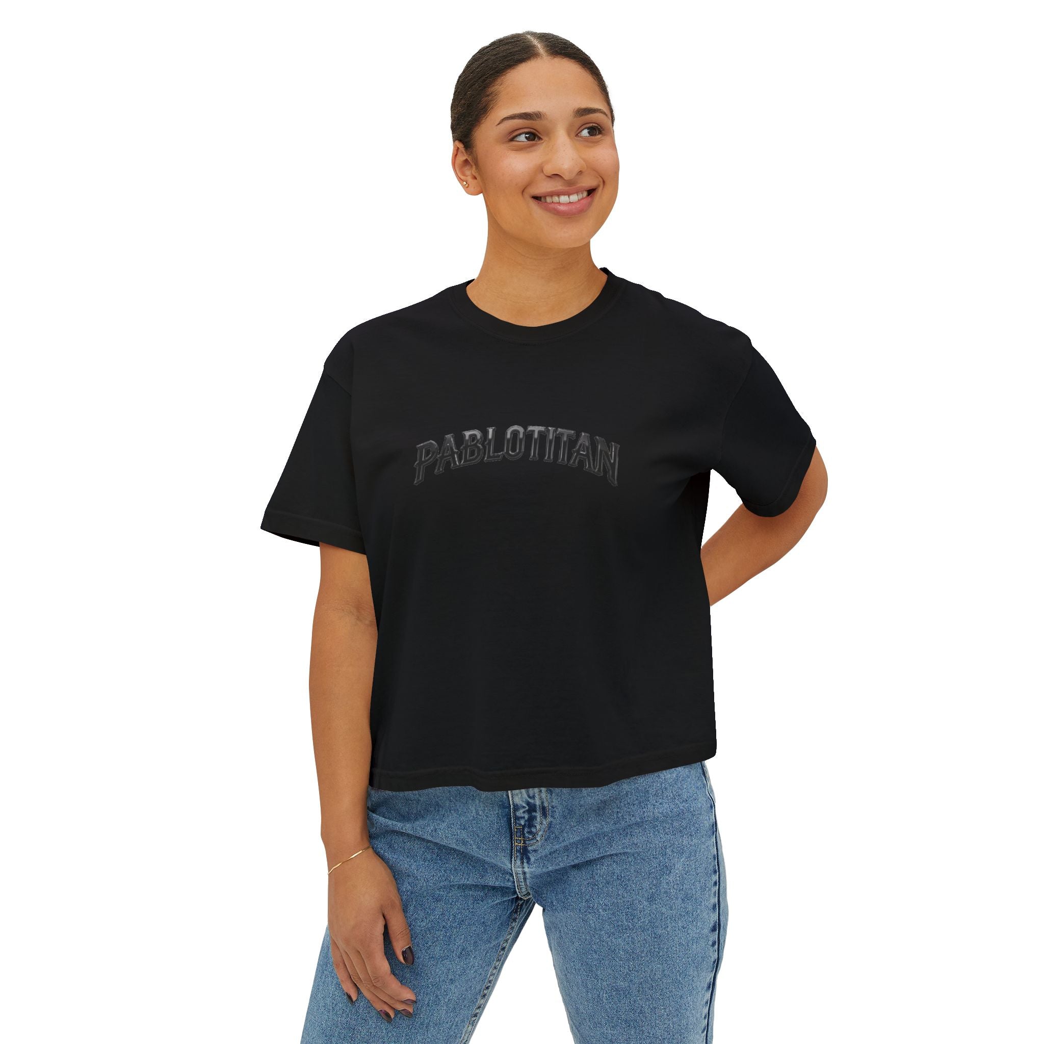 Pablo Titan Legacy Oversized Tee - Black Edition